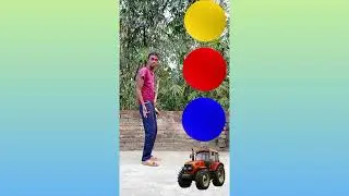 Balloon to Alto, Rollar, Jcb & Tractor - Vehicles names magic video