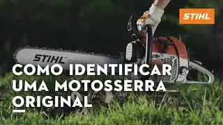 Como identificar uma MOTOSSERRA ORIGINAL STIHL