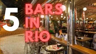 5 bars that you have to go in Rio de Janeiro