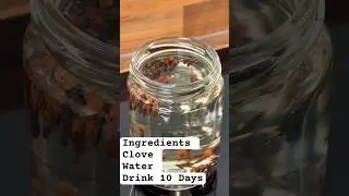 Amazing Health of clove water and how to Make if at home? Water Recipes! Winter Drink