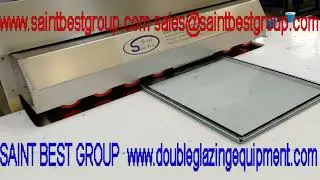Single Side Cold Roller Press Table delivery to Mexico,Heat Roller Press for Double Glazing