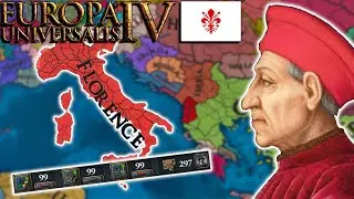 EU4 1.32 Florence Guide - THIS Nation Is BROKEN In ORIGINS