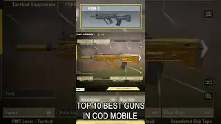 TOP 10 BEST GUNS IN SEASON 9 OF COD MOBILE.