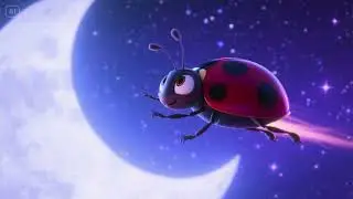 🐞Moonlight Whispers and Ladybug Wings&mdash; A Soft and Dreamy Lullaby Adventure Through the Night Sky