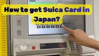 How to get Suica Card in Japan #japan #japantravel #japantravelguide