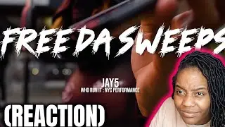Jay5ive - Free Da Sweeps (WhoRunItNYC Performance) | JUSTMELB REACTION