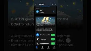 How to get FREE 2000$ goats airdrop 🤪 28 August