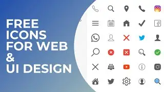 Best Free Icons library for Web and UI Design | Free icons for commercial use 2021 | Technachia