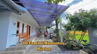Penginapan dengan View Sawah dan Pegunungan - DeTombol Homestay Klaten