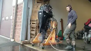 2007 mercury verado 150 run video