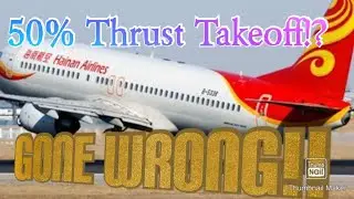 50% Thrust Takeoff Challenge GONE WRONG!! - Real Flight Simulator - (RFS)