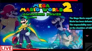 Mega Mario World 2: Awakened Power 100% [ AO VIVO ] Super Mario World