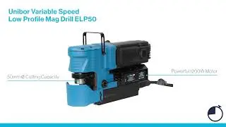 QUICKTIPS - Unibor Variable Speed Low Profile Mag Drill ELP50