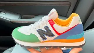 New Balance 574 Rugged Yacht Club running shoes
