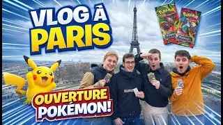 VLOG À PARIS : DES BOOSTERS POKÉMON CACHÉS DANS LA VILLE ??? 😱🔥