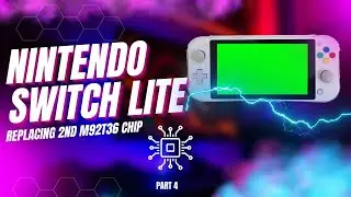 #010 Nintendo Switch Lite not charging, part 4 of 4 - Replacing 2nd M92T36 chip