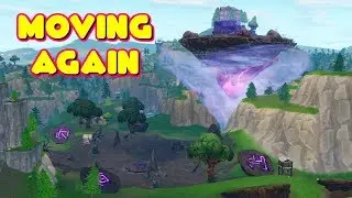 KEVIN THE FLOATING CUBE IS MOVING AGAIN IN FORTNITE