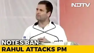 Notes Ban A 'Modi-Made Disaster', Says Rahul Gandhi A Day After Meeting PM