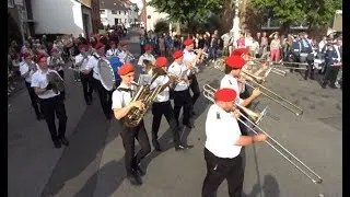 Sch&uuml;tzenfest Neurath 2019    Der Sternmarsch.