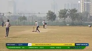 Green India vs UVA Cricket Club live cricket match |  live - Excellence Cricket Academy Gurugram (
