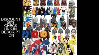 Medieval Military Castle Knight Army Set Building Blocks Green Dragon Wolf Warrior The War of Roses