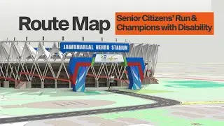 Know Your Race Route | Senior Citizens' Run & Champion with Disabilities | VDHM25