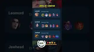 JUNGLER COUNTER #shorts #short #mobilelegends #mobilelegend #mlbb