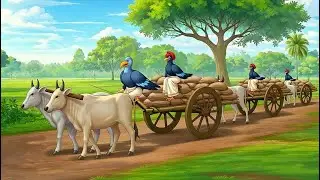 मेहनती ग़रीब मैना #kauwachidiyacartoon #chidiyawalacartoon #birdscartoonvideo