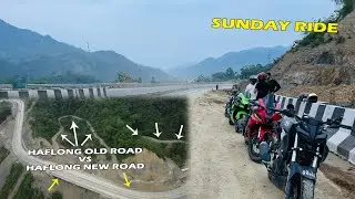 HAFLONG SUNDAY RIDE || OLD ROAD VS NEW ROAD || ZX6R || ZX10R || VLOG 425 || KP VLOG SILCHAR