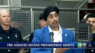 California fire agencies receive grants for wildfire readiness