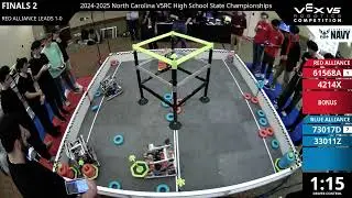 North Carolina Regionals : Final #1-2 - 61568A & 4214X vs 73017D & 33011Z - Auton+Driver