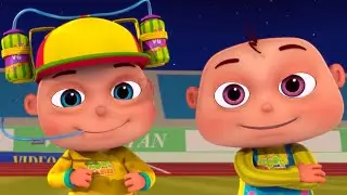 Zool Babies Playing Pole Jump Episode | Zool Babies Series | Cartoon Animation For Kids