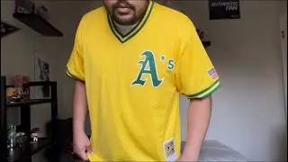 Mitchell and Ness Batting Practice Jersey Review: 1990 Oakland A&rsquo;s Mark McGwire Jersey