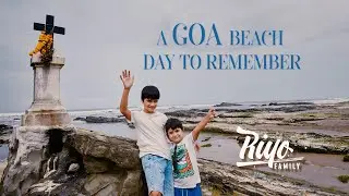 Vlog | Exploring the Morjim beach | Goa's scenery beauty | Riyo family