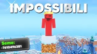 HO FINITO MINECRAFT IN 3 SEED IMPOSSIBILI (8 ORE DI SFIDA! 😱)