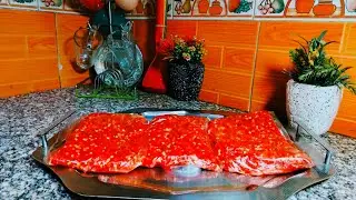 #هريسه_الشطة 🌶️ خزنيها من السنه للسنه🌶️ بمكون سحري واحد🌶️ من البيت🌶️