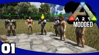 ARK Modded - Ep. 1: Scared of Everything! | Pooping Evolved Modded Server