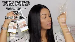 TOM FORD Soleil D'Hiver VS Golden Mink Eye Color Quad Comparisons | Mo Makeup Mo Beauty