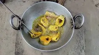 rural tribal cooking FISH BRINJAL curry and RADISH Leaf Fry recipe Mrigal fish cooking /MeatMania/