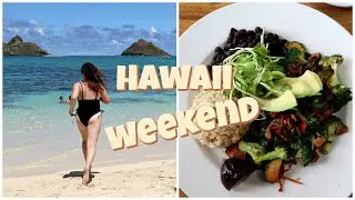 Ein Tag in meinem Auslandsjahr in Hawaii || Freunde, veganes Essen, Fitness, Strand und Shoppen
