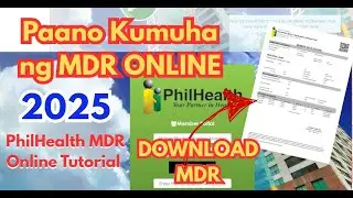 Paano kumuha ng MDR sa Online | How to Get PhilHealth MDR Online (Step-by-Step Tutorial 2025)