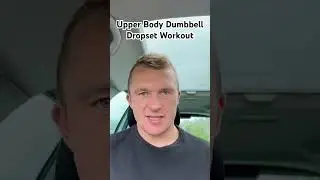 Upper Body Dumbbell Dropset Workout #upperbodyworkout #workout #chestworkout #armworkout #gym