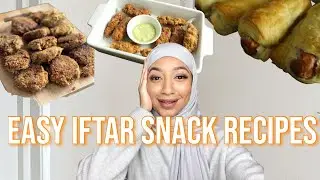 COOK IFTAR SNACKS WITH ME | RAMADAN RECIPES 2021