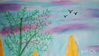 beautiful scenery very easy for you #art#scenery#artsforall#2023#beautiful#pastel subscribe for more