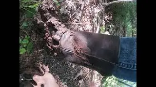 Frye Harness Boots get Muddy