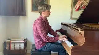 Nico Muhly introduces  Falling Berceuse  performed by Leo Popplewell