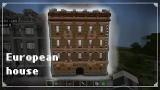House in Eastern European style Minecraft
