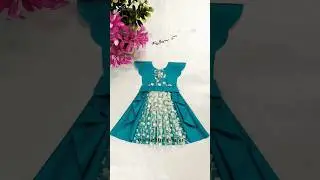 Baby frock design👗💗 #shorts #fashion #sewing #frockdesign #trending #viral #ytshorts