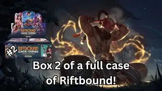Riftbound Case Opening! - Case 1 Box 2