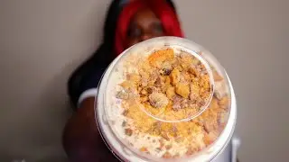 Frozen Candy Bar Shake ASMR Eating Sounds